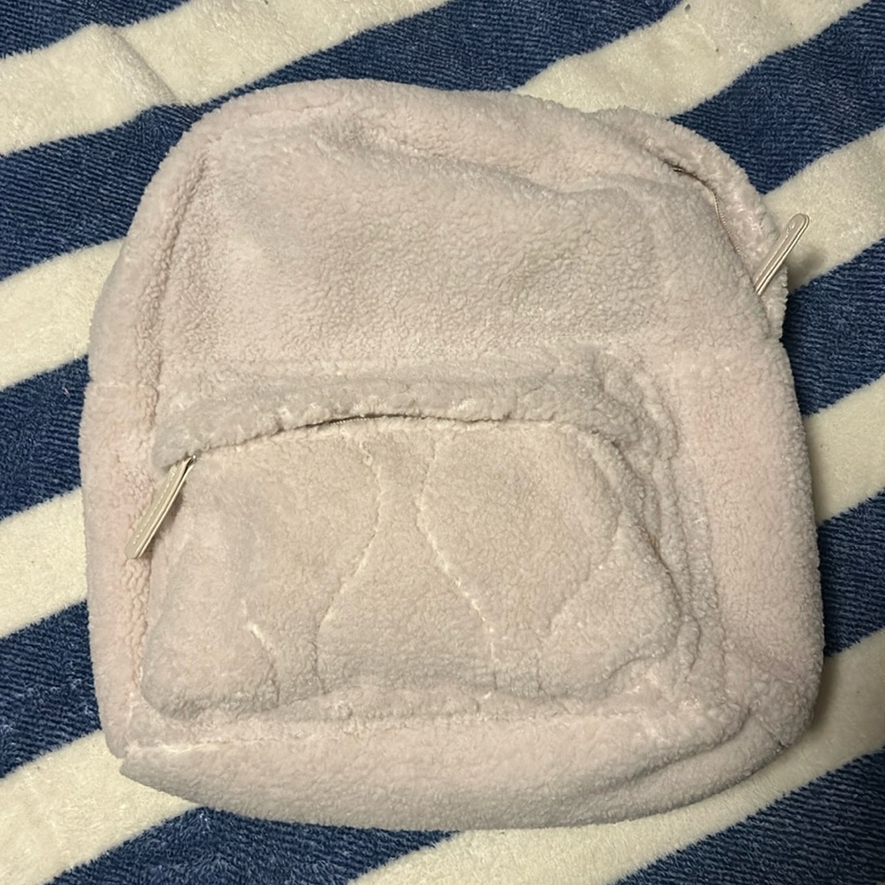 Primark Never Used Sherpa Backpack